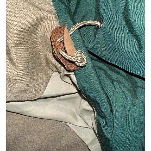 VTG Woolrich Chore Coat/Jacket Full Zip Teal Mens Sz XL USA Made Pockets - Picture 11 of 16